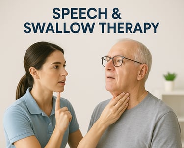 Speech & Swallow Therapy 