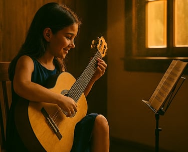 Λυρικά Σύνολα, κορίτσι μελετά