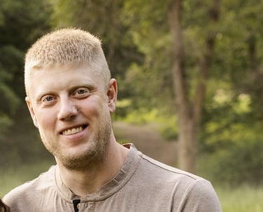 a man's face