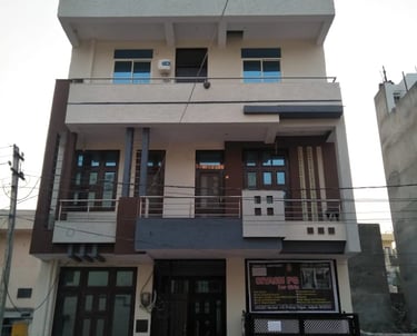 Siyash Luxury Girls PG Pratap Nagar Jaipur front view