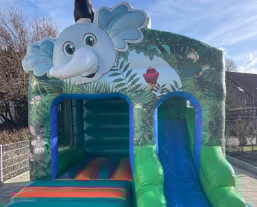 Hüpfburg - Elefant