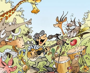 NONOLULU DESSIN AFFICHE