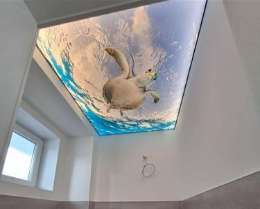 licht - foto-motivdecken badezimmer