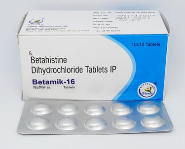 Betahistine 16mg Tablet
