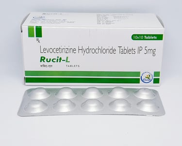  Levocetirizine 5mg Tablet
