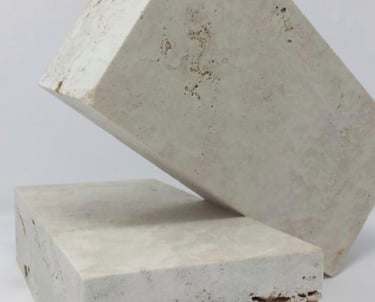 Cegiełka z trawertynu włoskiego kamienia naturalnego cegła kamienna