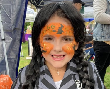 Halloween face paint