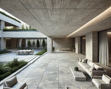 Travertine Tile Pool