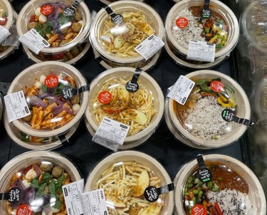 Bowls de Celulosa Laminada Platos Preparados