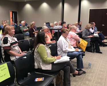 presentation by the Gilmer County Master Gardeners Volunteers at the Gilmer County Library