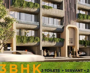 3BHK Facade photo of eon7 developer 