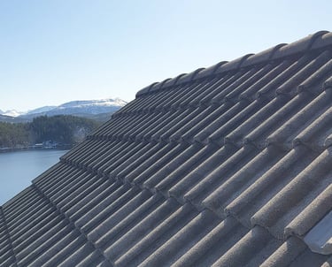 Tak som er vasket og etterbehandlet på Skodje