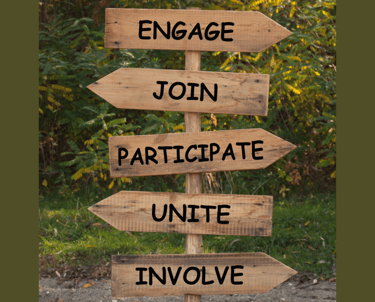 Community Involvement Signs
