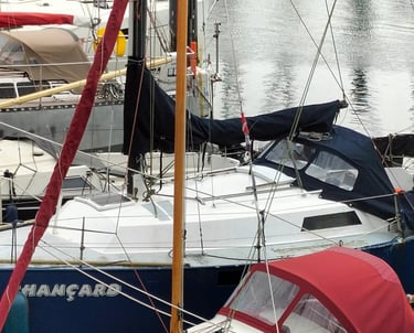 Sprayhood en huik gemaakt door Sisu Repair