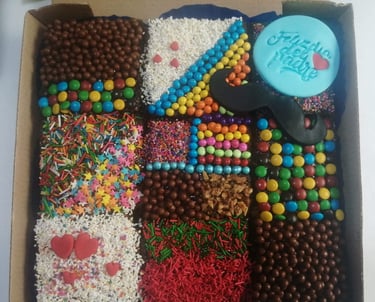 brownie de chocolate pasteleria queti