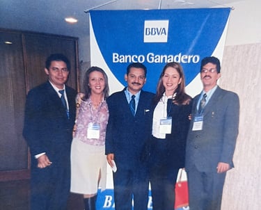 Junto a Colegas Gerentes de Oficinas BBVA