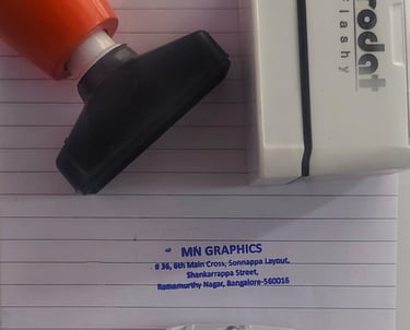 Example of address seal.
