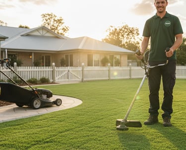 lawn mowing services mackay