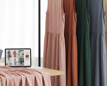 Cavity Studios color range development with seasonal palettes for apparel and fashion product design