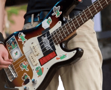 Band Sideways op het podium bij het Woetstok festival.
