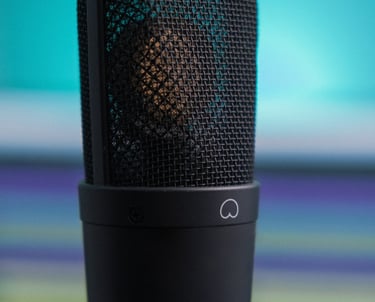 brazilian voice actor neumann microphone