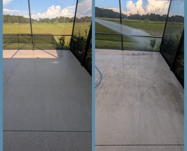 screen enclosure cleaning