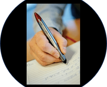 Boligrafo que simboliza capacitación.