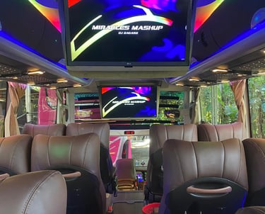 Interior Jetbus 5 Jogja Idaman Transport