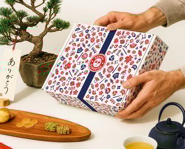 présentation box japonaise senpai surprise