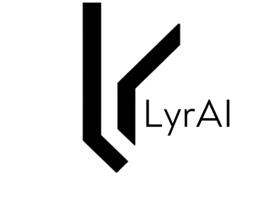 Logotipo de LyrAI. Empresa que usa la inteligencia artificial para optimizar procesos.