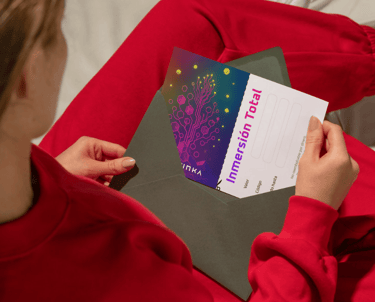 Tarjetas de regalo en VRINKA