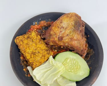 Nasi Ayam Penyet