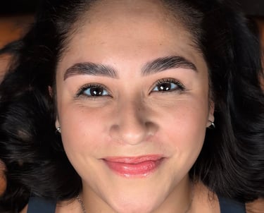 Client with Lash Lift and Brow Lamination | Mar Brows & Lashes