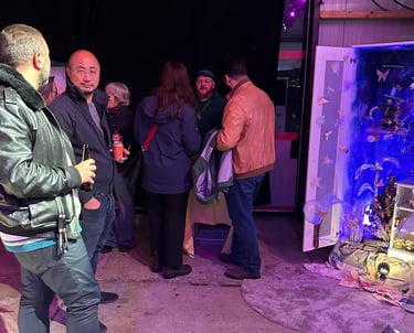 opening temporarily out of space