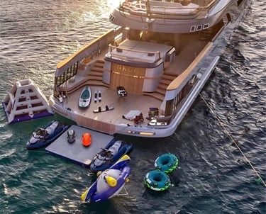 yacht - rental watertoys - Efoil rental - efly