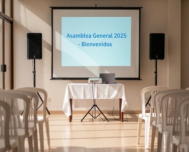 Alquiler equipos para Asamblea general Pereira
