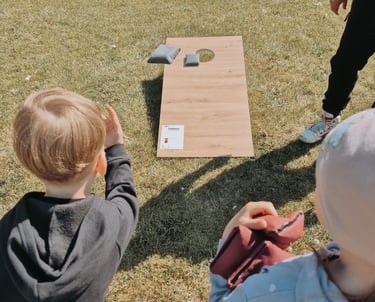 Cornhole žaidimas nuomai Klaipėdoje