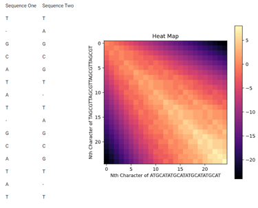 Aligned Sequences (Side by Side)
