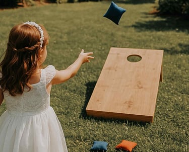 Cornhole žaidimas nuomai Klaipėdoje