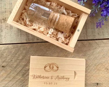 Message in a bottle for weddings