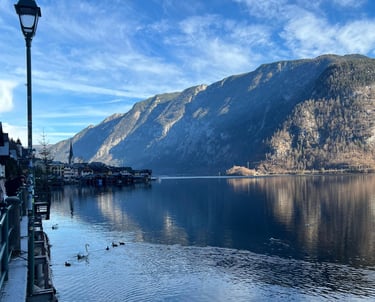Aussicht von Hallstatt