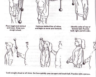 Jugglestick exercises