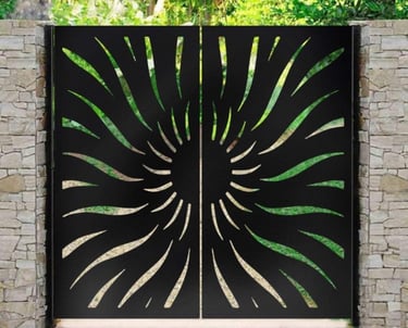 Modern Gate Laser Cutting