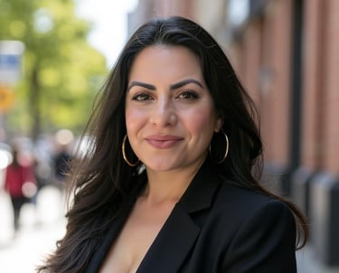 Headshot of Ericka Arias Bertani, founder of Gira Business Development