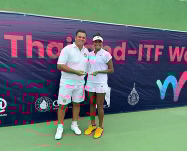 Cesar Performance Coach | Coach Cesar with India 1 Sahaja Yamalapalli 