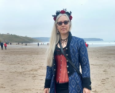 Custom made coat and corset