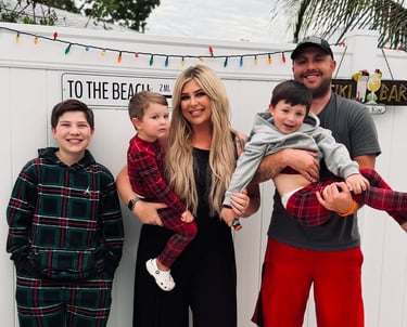 Owners of Lux Builders -  Tim and Desiree Tatro