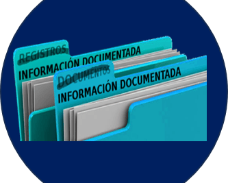 Documentos que representan la información documentada de un sistema de gestión de calidad.