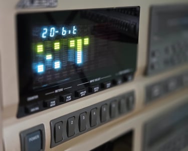 An Alesis ADAT transferring machine.