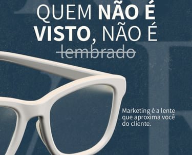 Estratégias digitais para óticas, com foco em crescimento de vendas e fortalecimento de marca.
